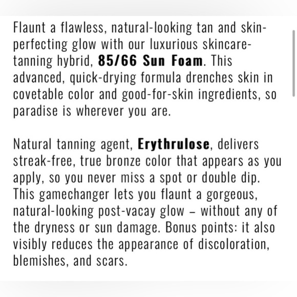 BNIB IL MAKIAGE 85/66 Sun Foam Face & Body - Picture 2 of 7